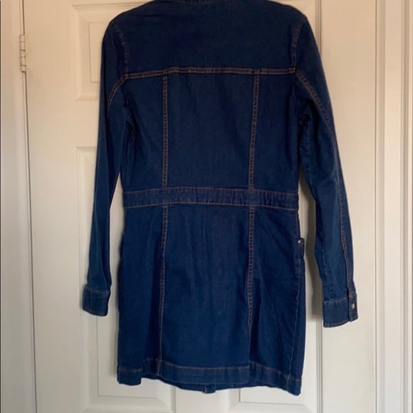 Zara Trafaluc Denim Dress - Picture 3 of 5